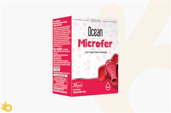 Orzax Ocean Microfer Damla - Demir Desteği - Takviye Edici Gıda - 30ml