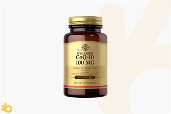 Solgar Coenzyme Q10 / Koenzim Q10 - Takviye Edici Gıda - 100mg - 60 Kapsül