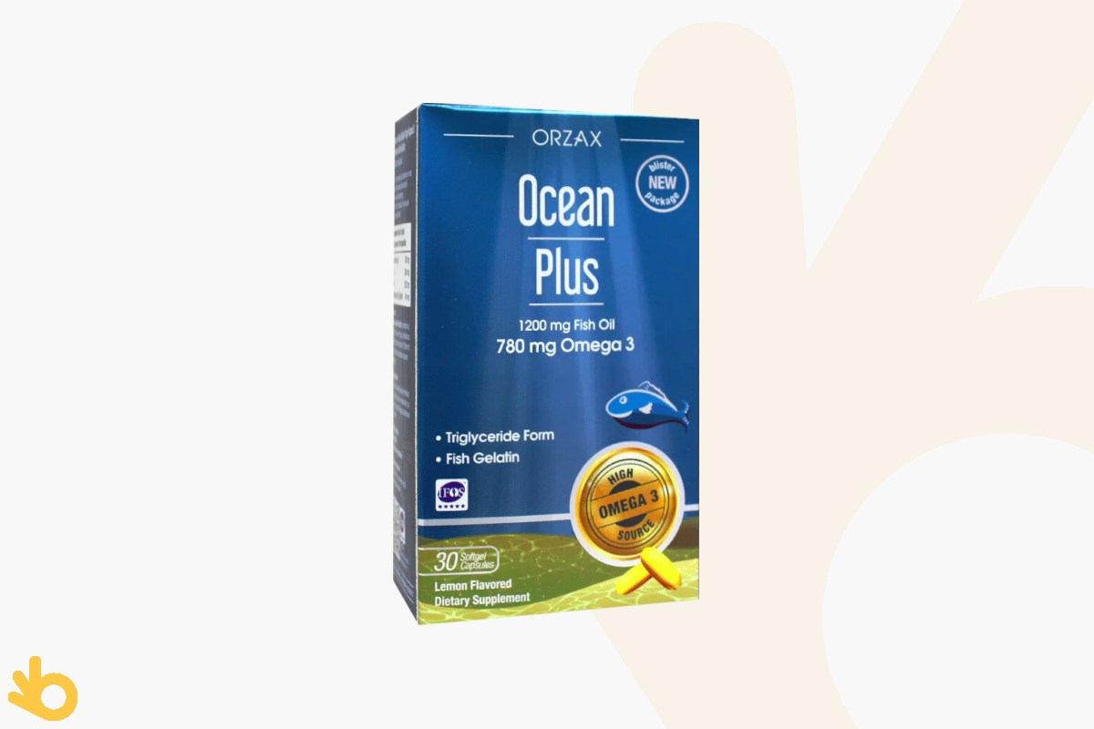 Ocean Plus 1200mg - Balık Yağı / Omega 3 - 30 Kapsül | bikalite