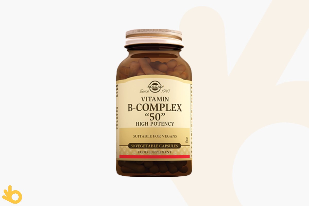 Solgar Vitamin B Complex - B Vitaminleri - 50 Kapsül | bikalite
