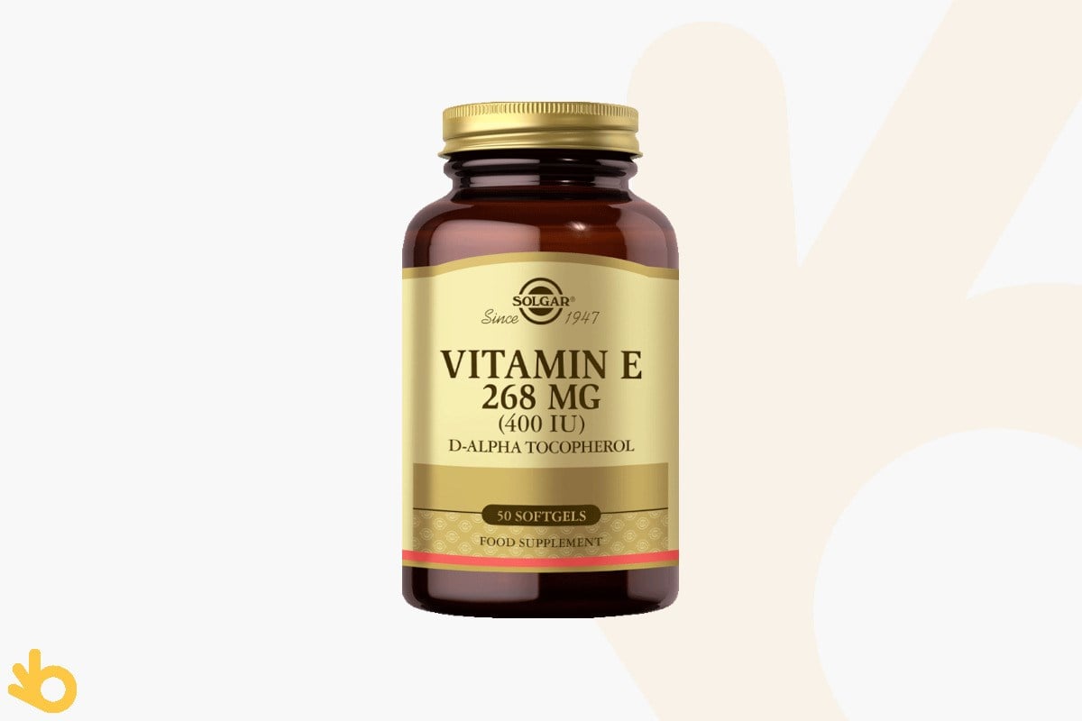 Solgar Vitamin E - 400 IU E Vitamini 268mg - 50 Kapsül | bikalite