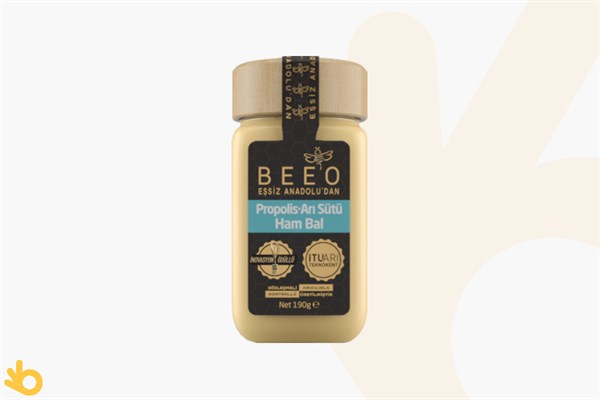 Beeo Propolis, Arı Sütü, Ham Bal Karışımı (Yetişkin) - 190g