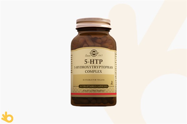 Solgar 5 HTP Complex - 5-HTP, B6 Vitamini, Valerian Kök Ekstresi - Takviye Edici Gıda - 30 Kapsül