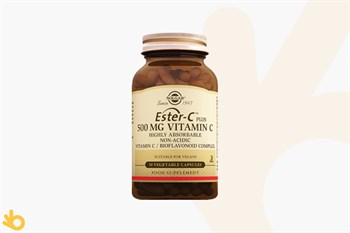 Solgar Ester C Plus - C Vitamini - Takviye Edici Gıda - 500mg - 50 Kapsül