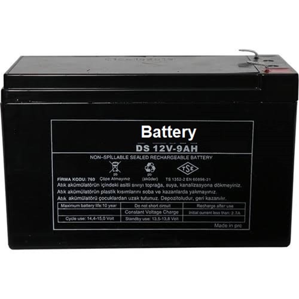 Aküler, Elektronik Kartlar ve DiyotlarDiğer9A 12V Akü
