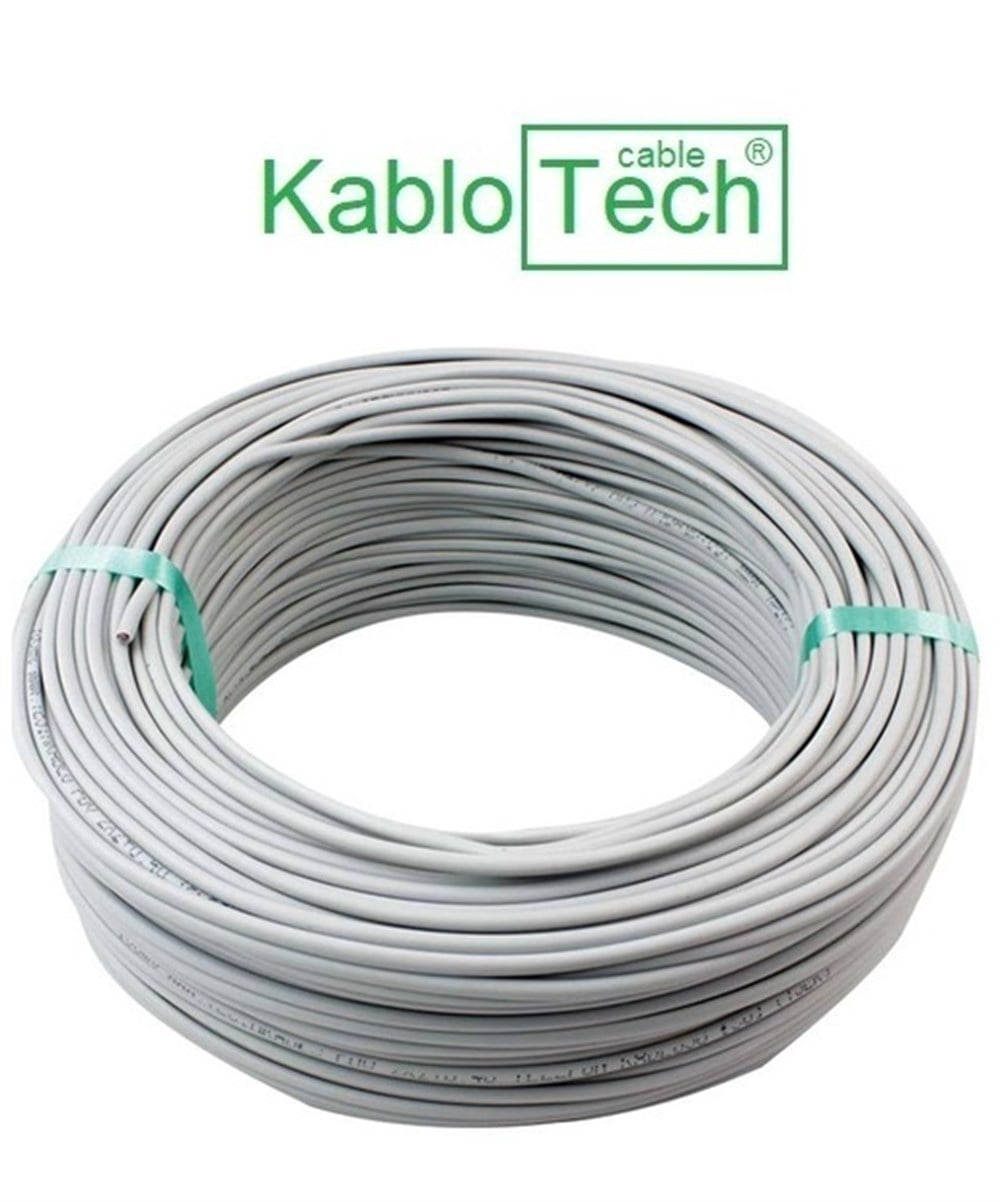 Kablo ve Kablo EkipmanlarıKabloTechKabloTech 4 Telli Telefon Kablosu 100 Metre Fiyatıdır