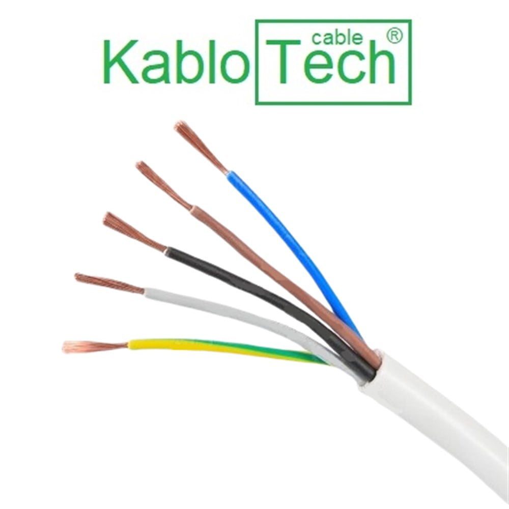 Kablo ve Kablo EkipmanlarıKabloTechKabloTech 5x0,75 TTR Kablo 100 Metre Fiyatıdır