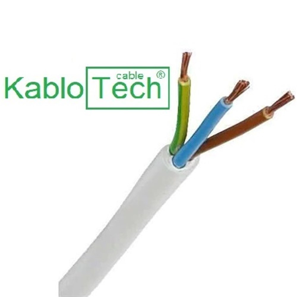 Kablo ve Kablo EkipmanlarıKabloTechKabloTech 3x0,75 TTR Kablo 100 Metre Fiyatıdır