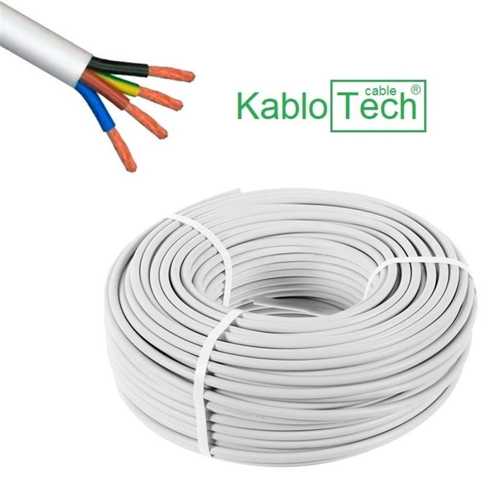 Kablo ve Kablo EkipmanlarıKabloTechKabloTech 4x0,75 TTR Kablo 100 Metre Fiyatıdır