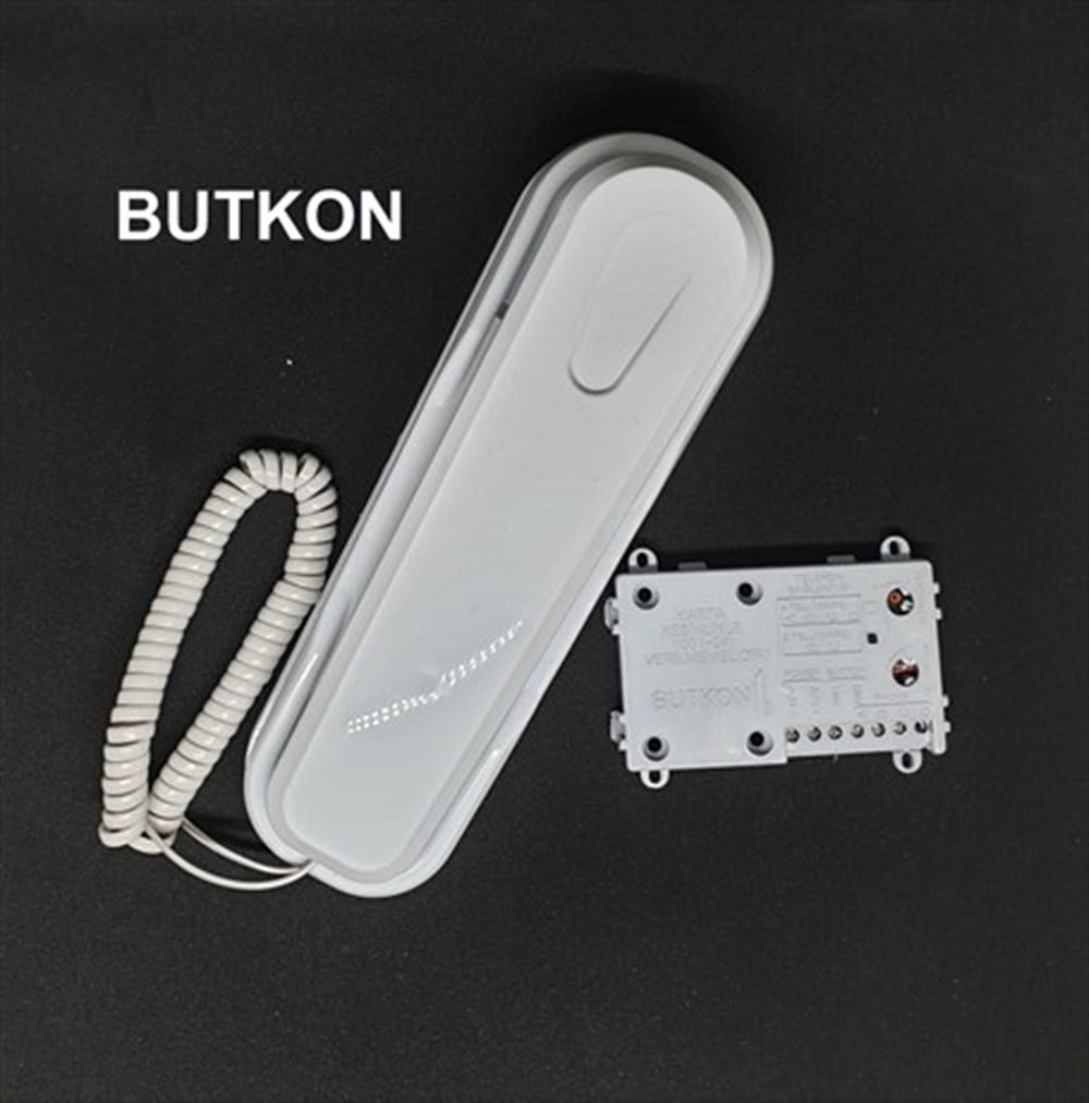 ASANSÖR TÜM ÜRÜNLER (ELEKTRİK, ELEKTRONİK, MEKANİK, HIRDAVAT)Butkon2 Telli İnterkom+Ses Modülü (Butkon)
