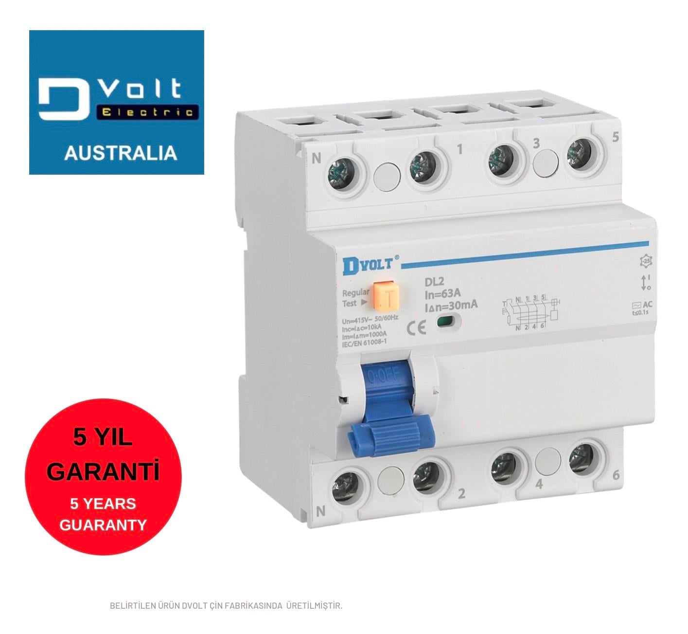Asansör Tüm Ürünler (Elektrik, Elektronik, Mekanik, Hırdavat)DVOLTDVOLT KAÇAK AKIM RÖLESİ(TRİFAZE)