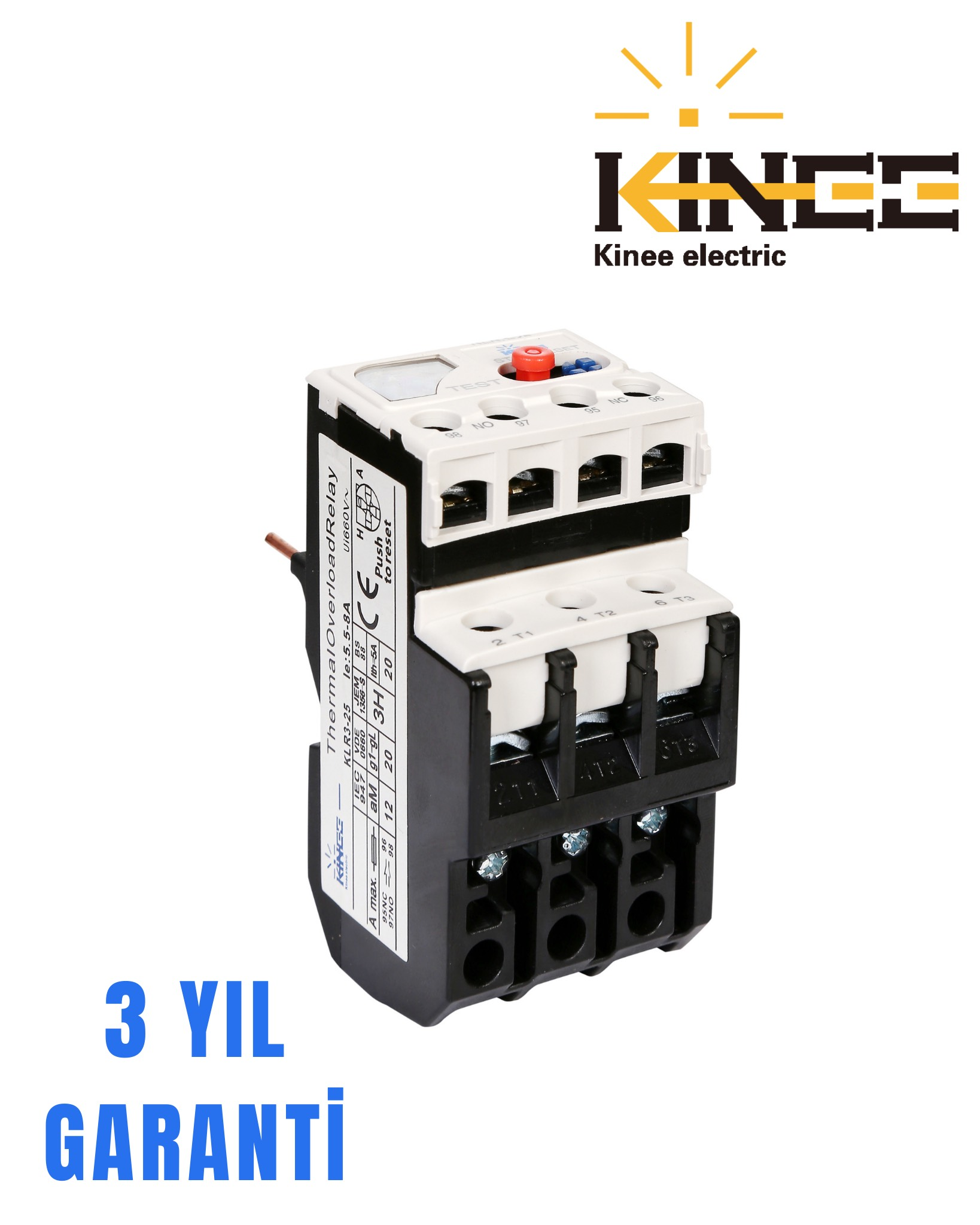 Asansör Tüm Ürünler (Elektrik, Elektronik, Mekanik, Hırdavat)KineeKINEE Termik Röle