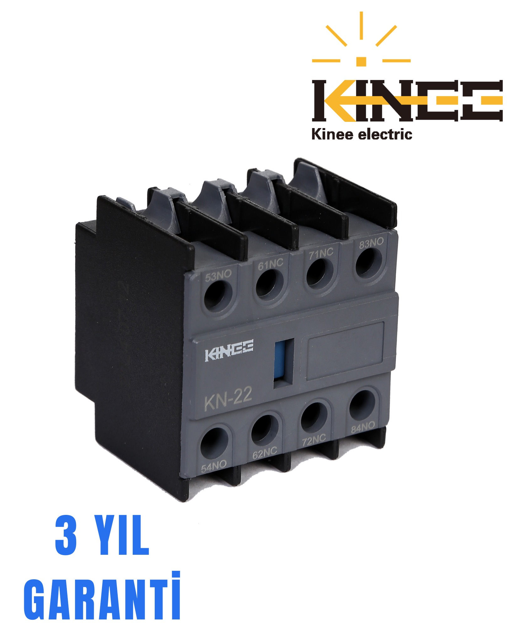 Asansör Tüm Ürünler (Elektrik, Elektronik, Mekanik, Hırdavat)KineeKINEE 2NO+2NC Yardımcı Blok