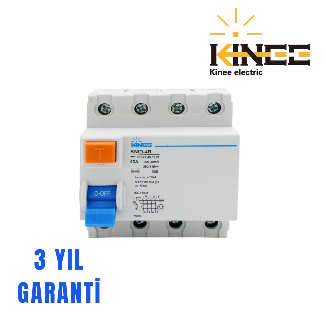Asansör Tüm Ürünler (Elektrik, Elektronik, Mekanik, Hırdavat)KineeKINEE Mekanik Kaçak Akım Rölesi