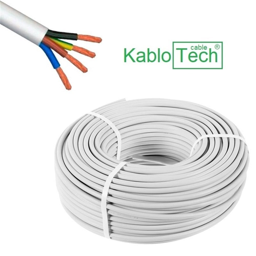 Kablo ve Kablo EkipmanlarıKabloTechKabloTech 4x0,75 TTR Kablo 100 Metre Fiyatıdır