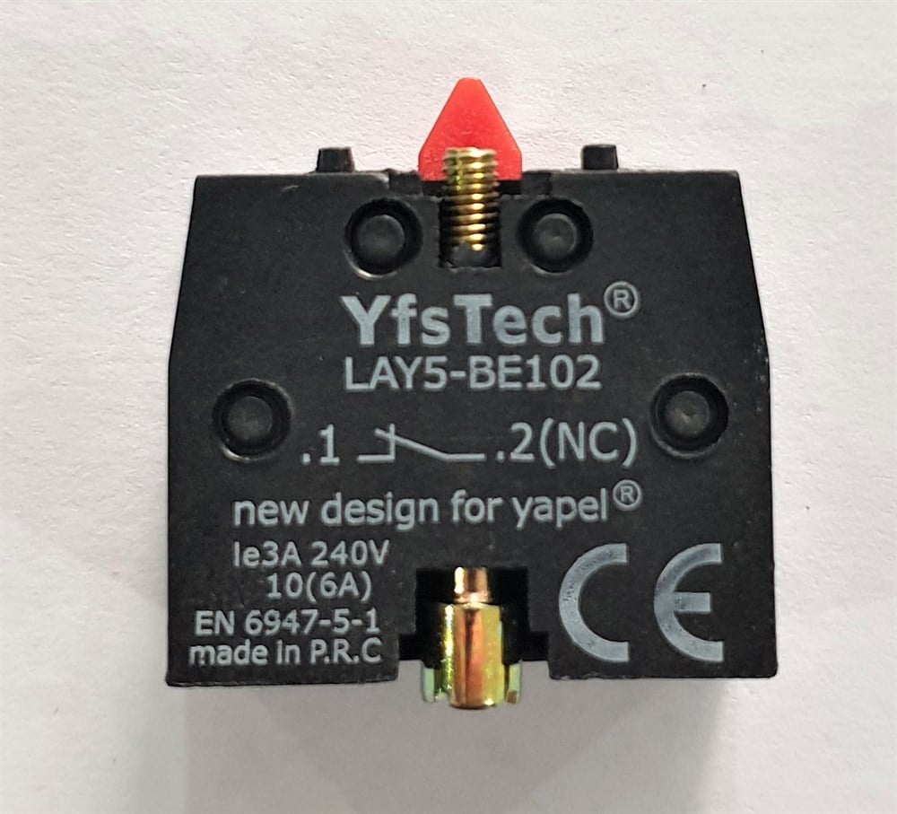 Stop Buton Kontağı Kırmızı