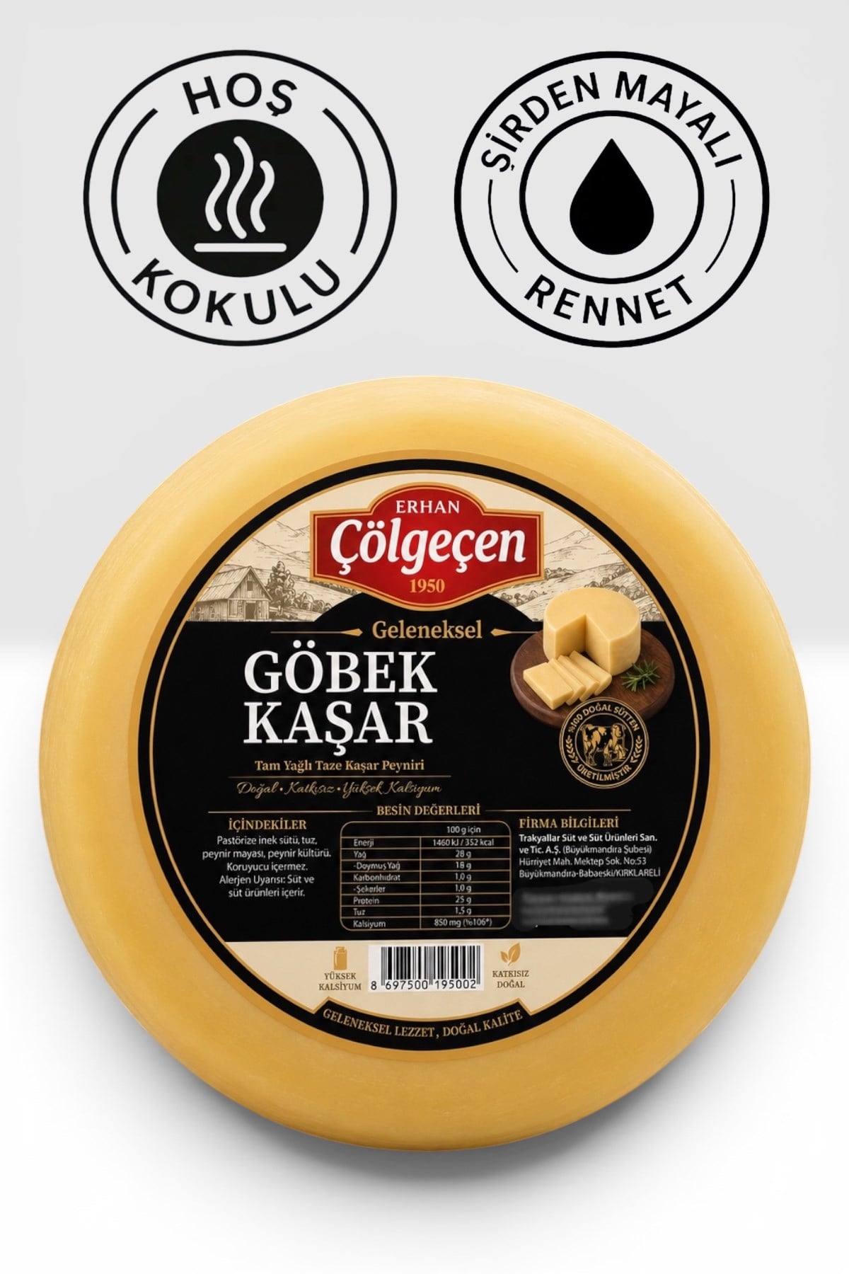 GÖBEK KAŞAR 500 GR