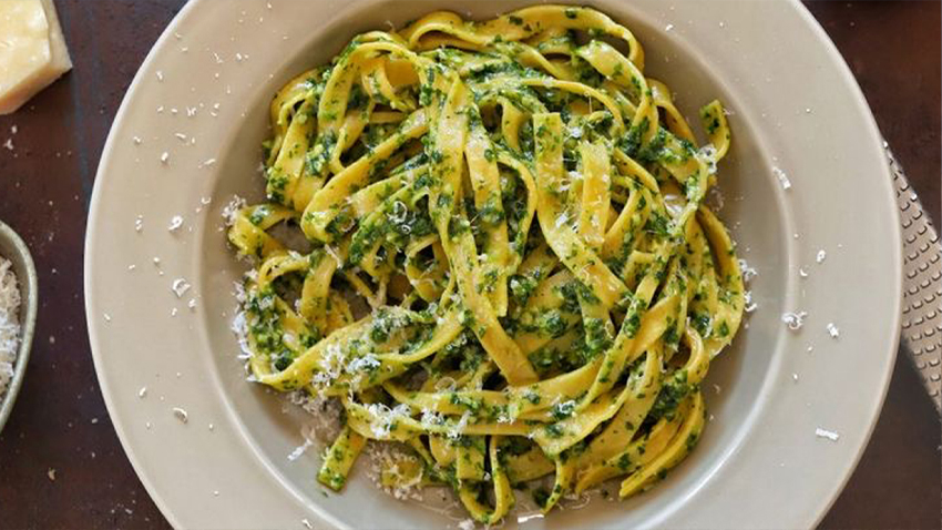 Pesto Soslu Makarma