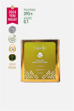 Arbequina Erken Hasat Natürel Sızma Zeytinyağı 2 lt