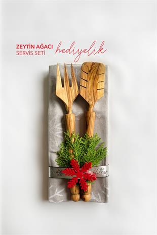 Zeytin Ağacı Servis Seti