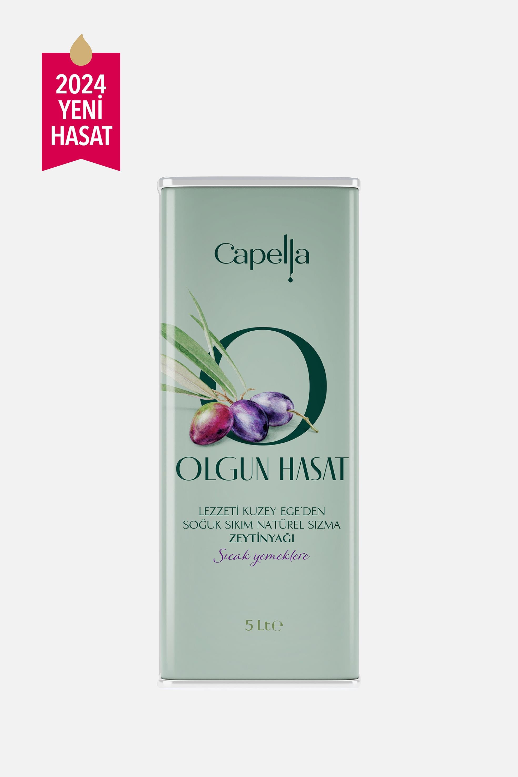 5 LT Olgun Hasat Natürel Sızma Zeytinyağı