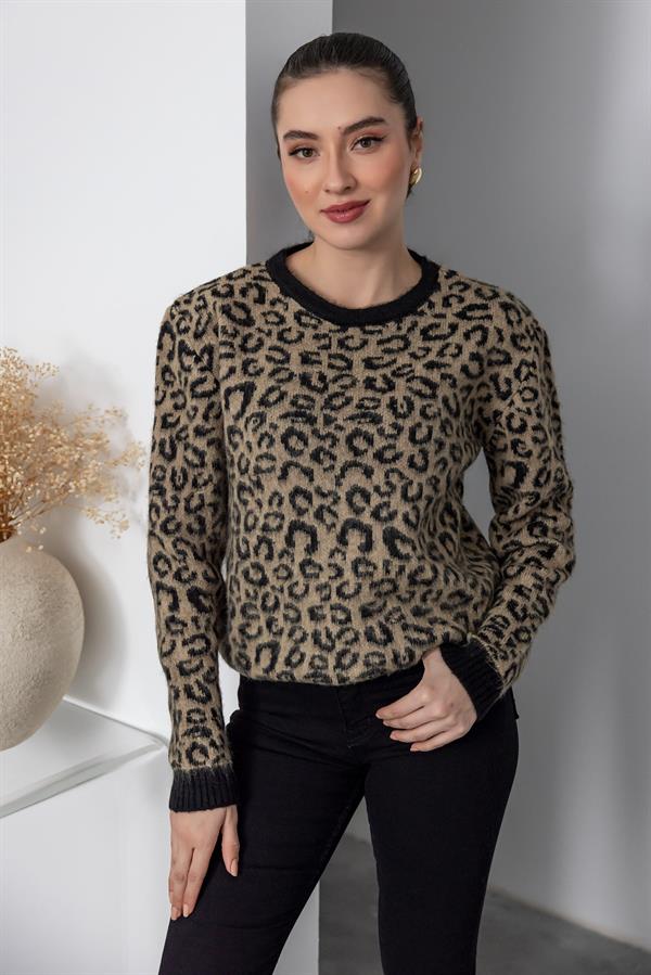 Leoparlı Kazak - SİYAH