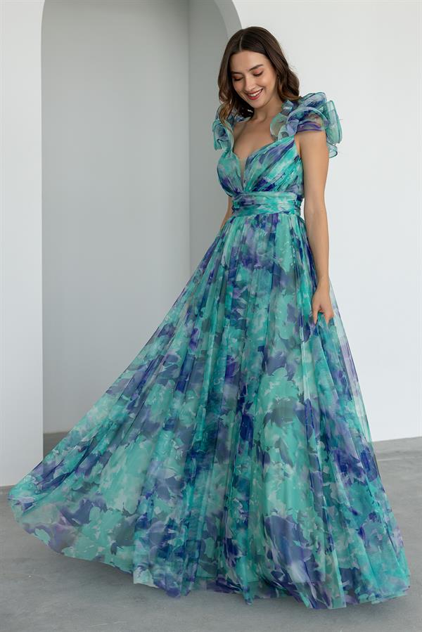 Green Evening Dress
