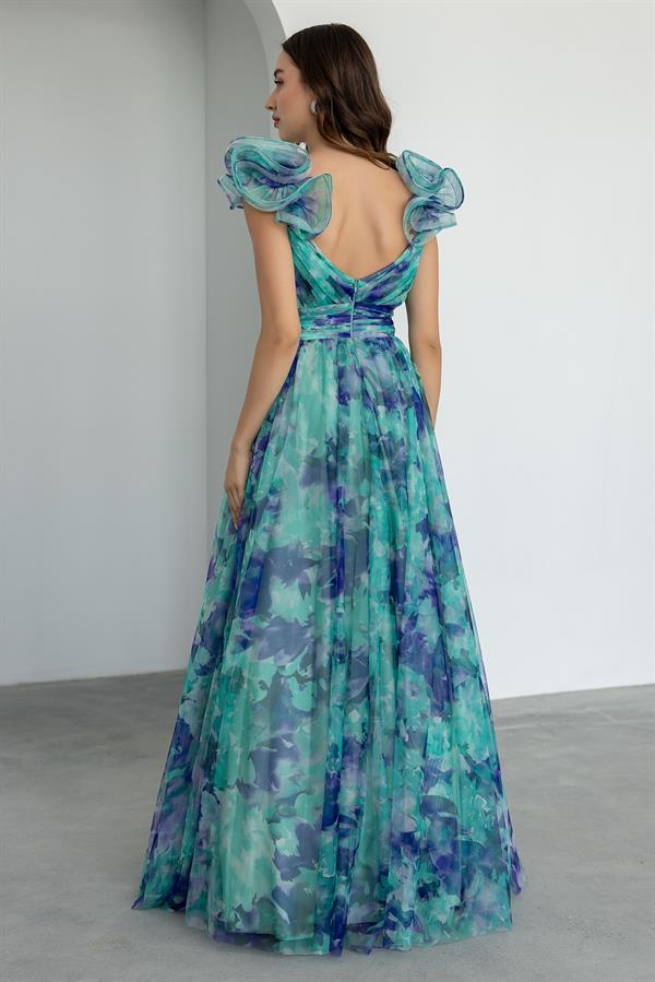 Green Evening Dress