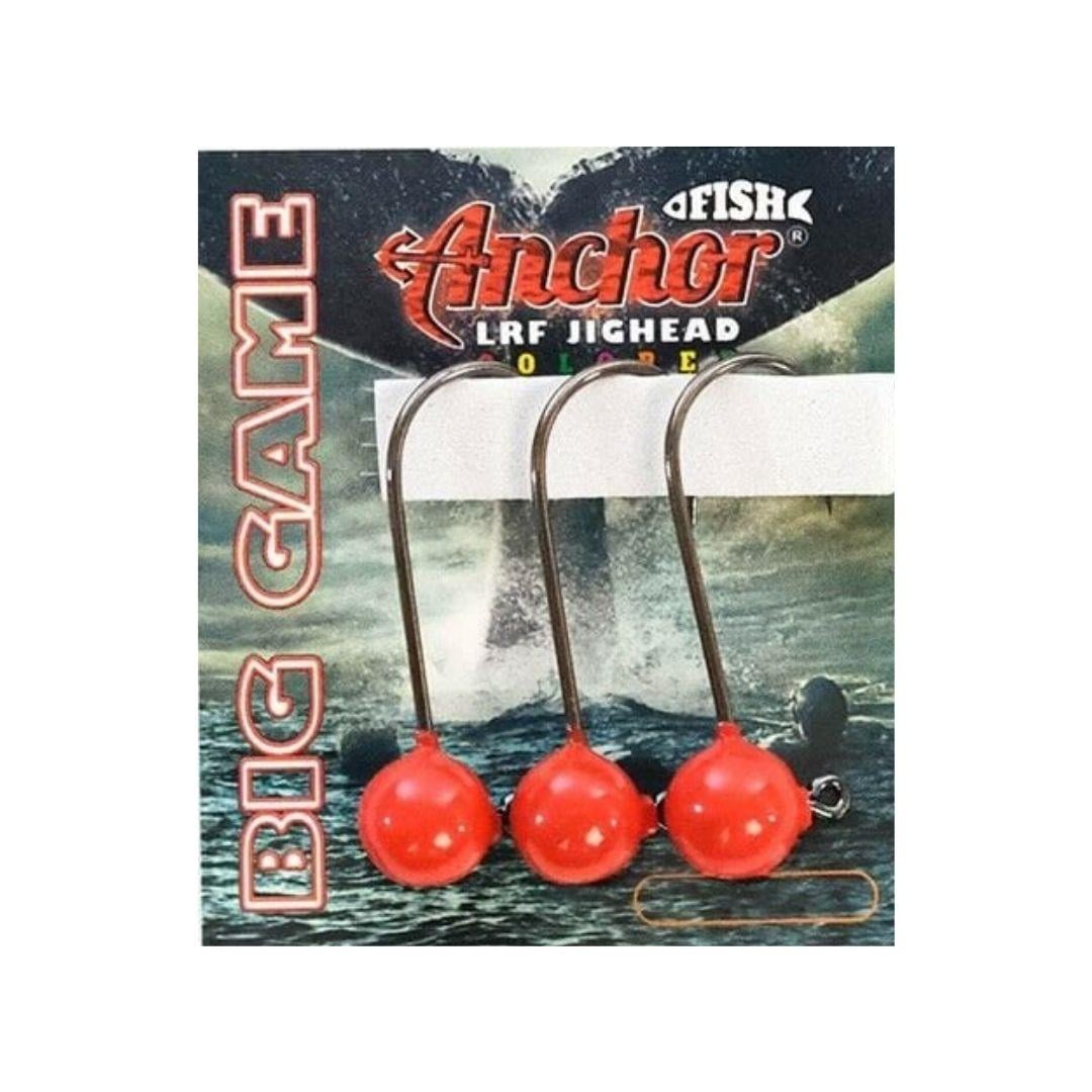 Anchor Big Game Red 3/0 İğne Jighead 5 Gr