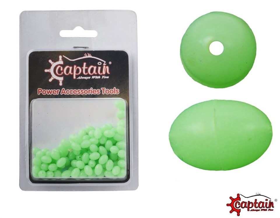 Captain Oval Boncuk Luminous 7612 Sıze: 5 100 Lu Pk