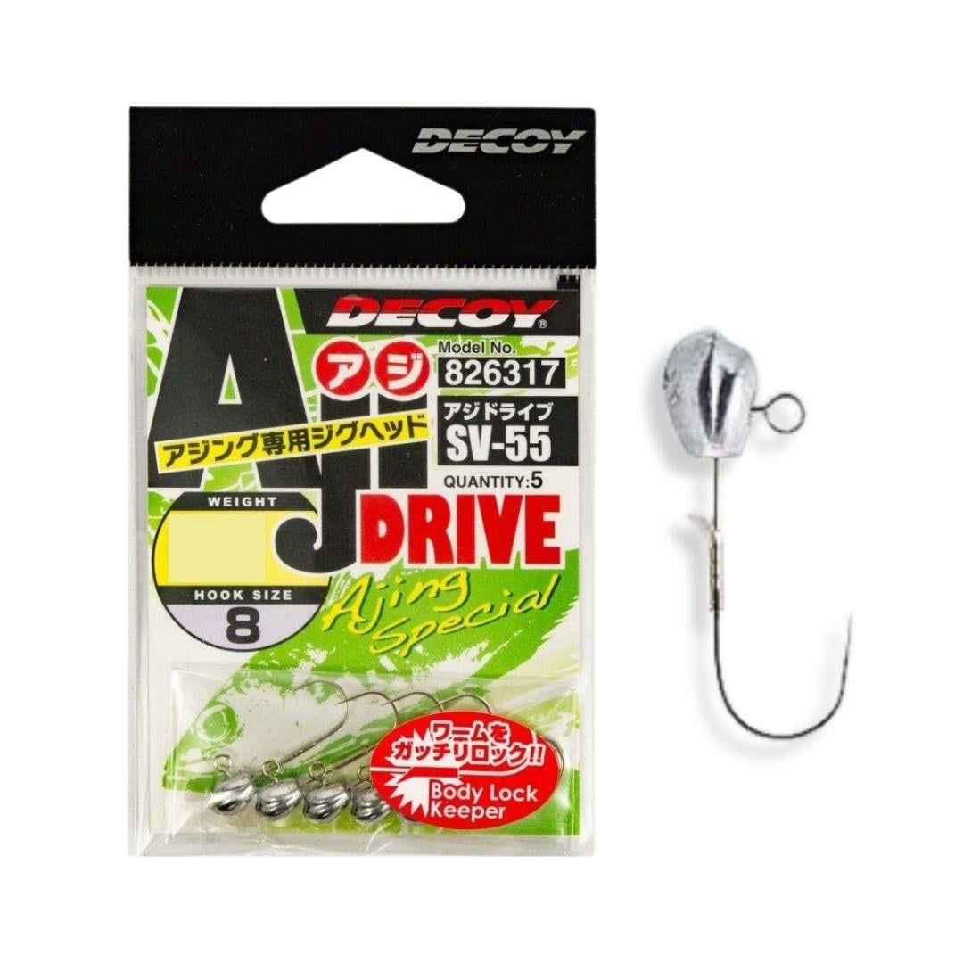 Decoy SV-55 Aji Drive Jighead 8 no 09gr