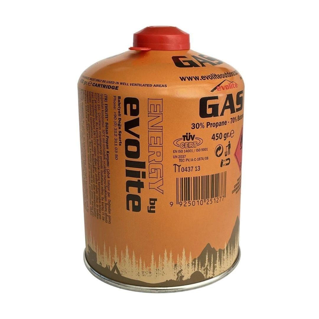 Evolite Butane Propane Vidalı 450 Gr. Ocak Kartuşu