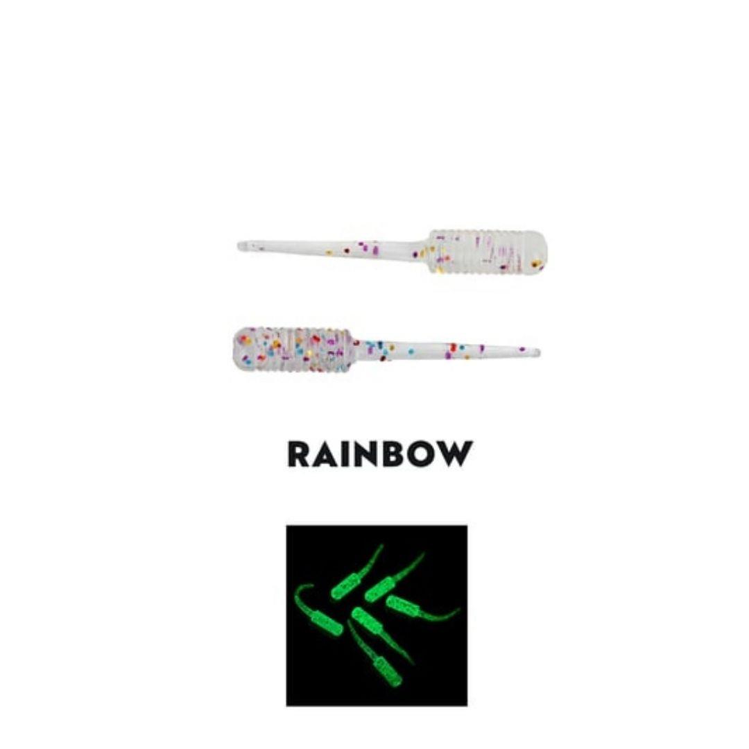 Fujin Baby FRY 2,7cm LRF Silikon Yem Rainbow Glitter