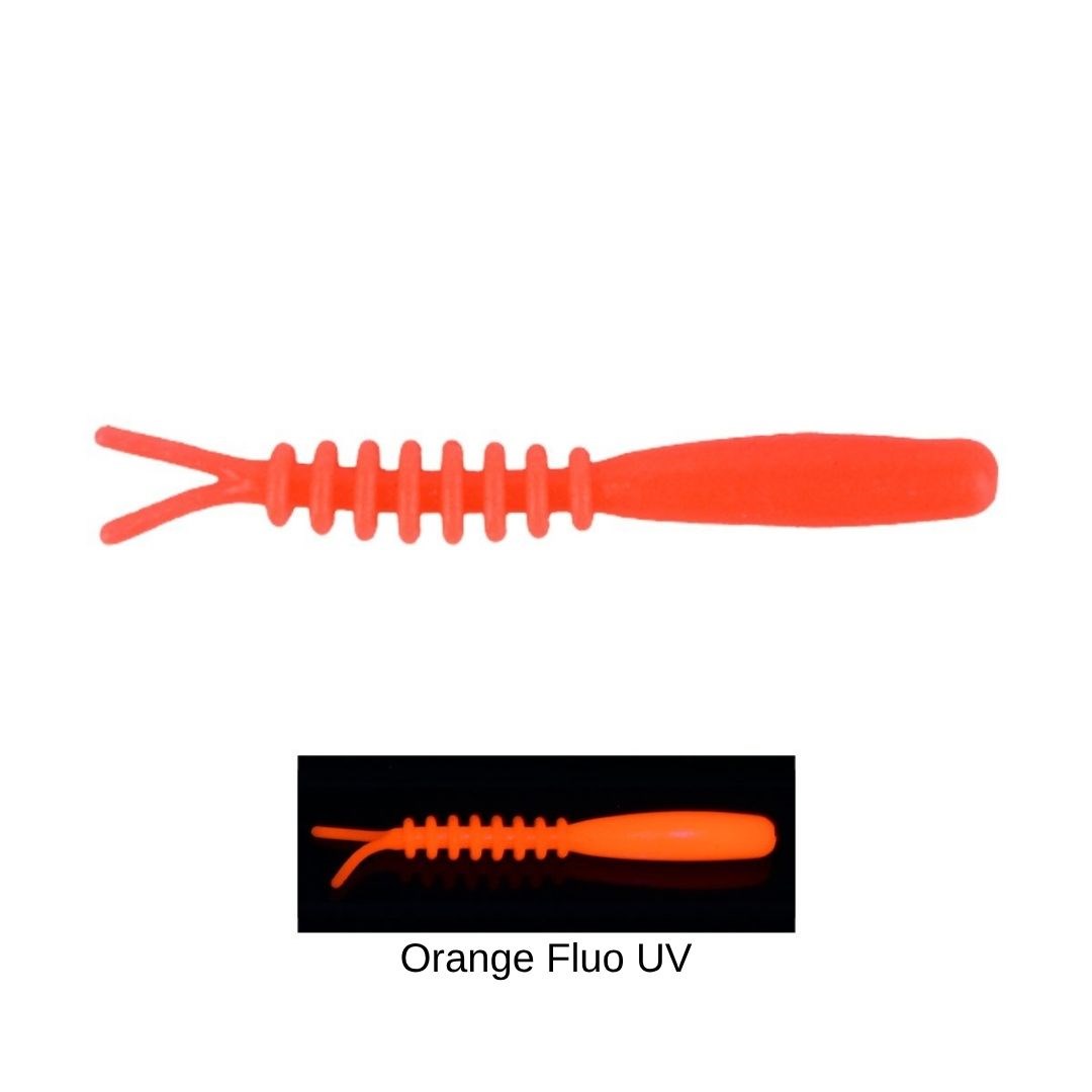 Fujin Bio Meru 4.2cm Floating Sıvılı Kokulu LRF Silikonu Orange Fluo UV