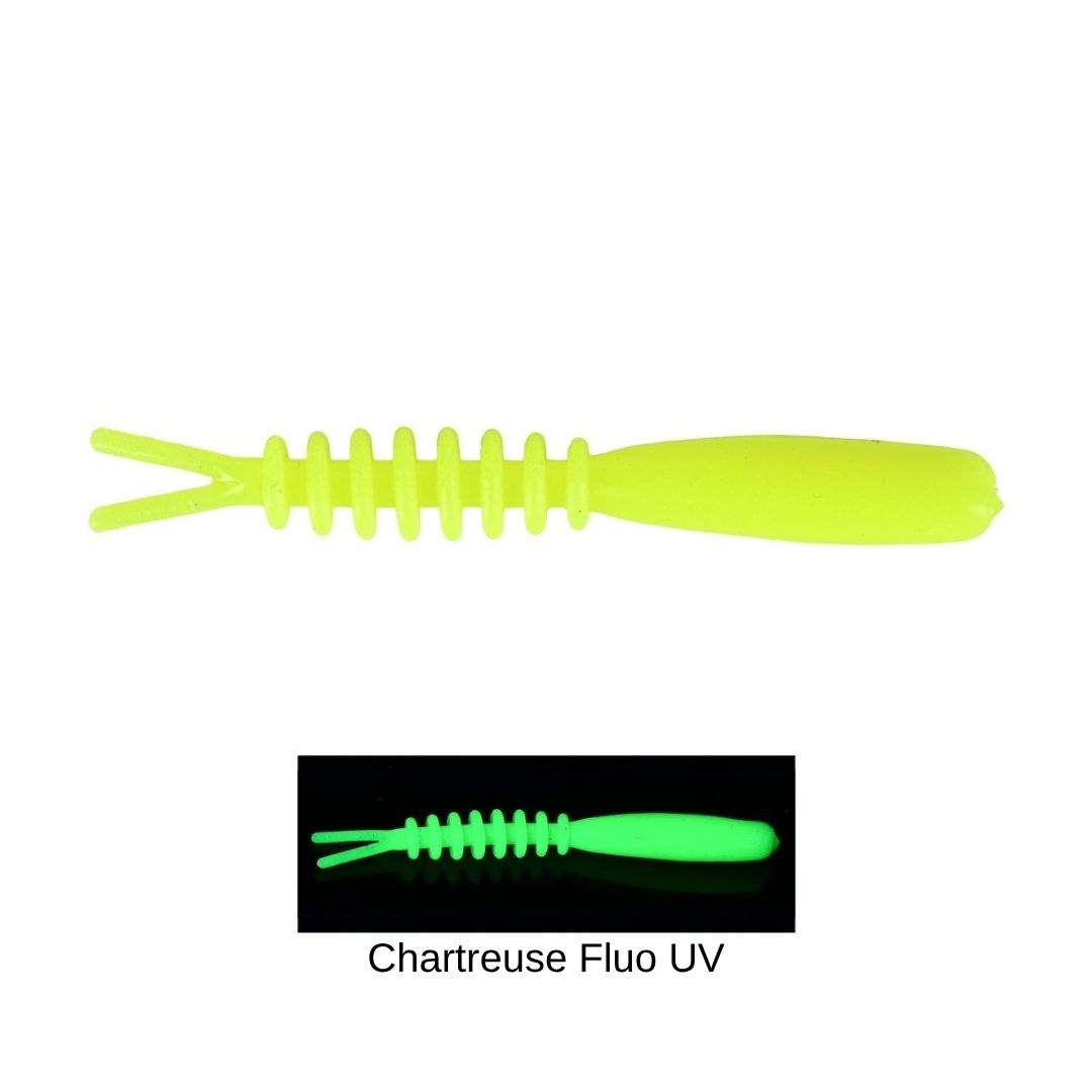 Fujin Bio Meru 4.2cm Floating Sıvılı Kokulu LRF Silikonu Chartreuse Fluo UV