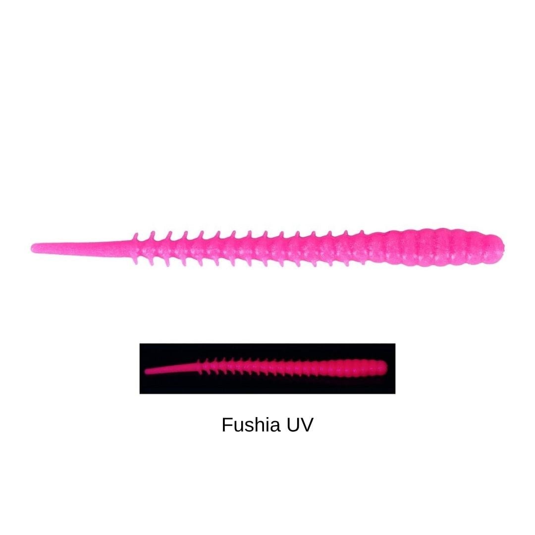 Fujin Bio Worm 6cm Floating Sıvılı Kokulu LRF Silikonu Fushia UV