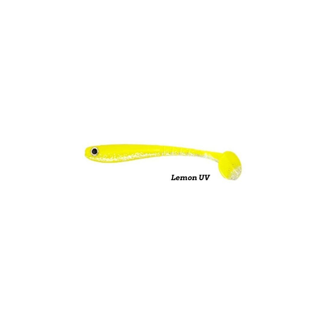 Fujin Bomb Shad 85mm Slikon Balık LEMON