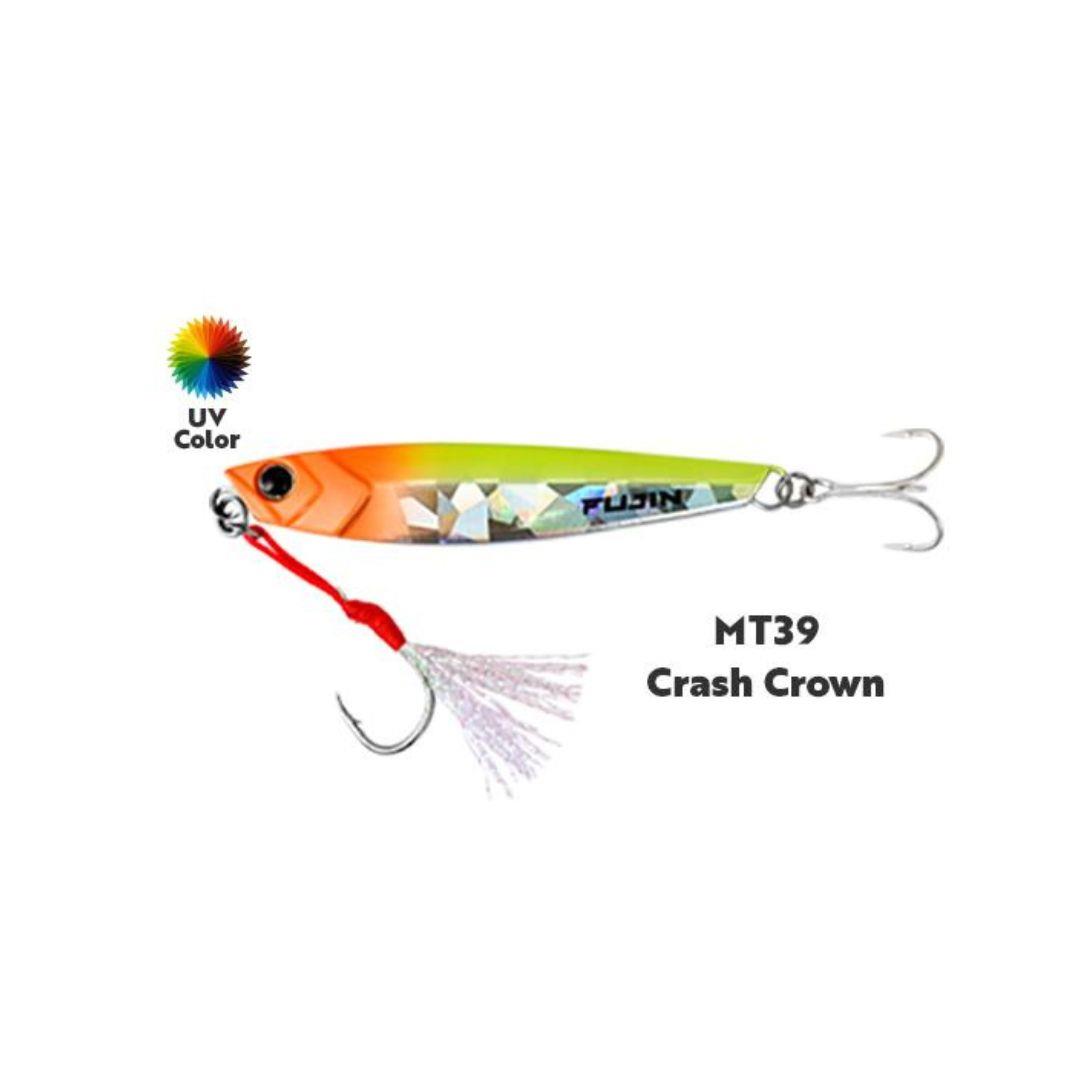 Fujin Jig-X 30gr Light Jigging jig Yem MT39 Crash Crown