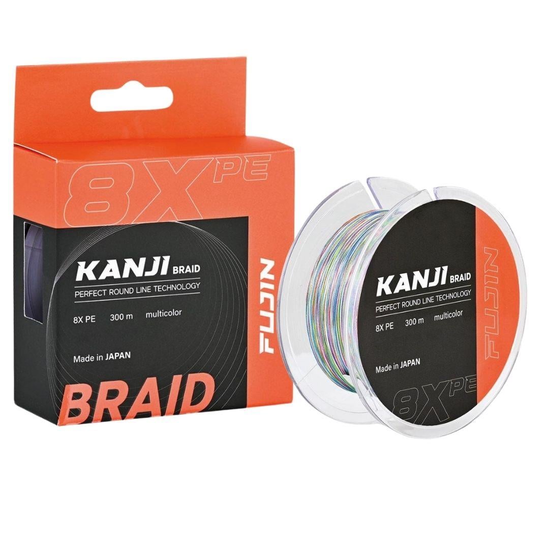 Fujin Kanji 8X 300MT Multi Color Pe Line 0.165mm