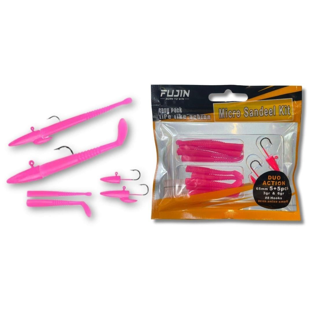 Fujin Micro Sandeel Kit Pink Glow