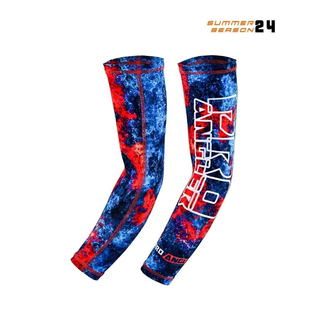 Fujin Pro Angler Arm Sleeve Kolluk Red Reef