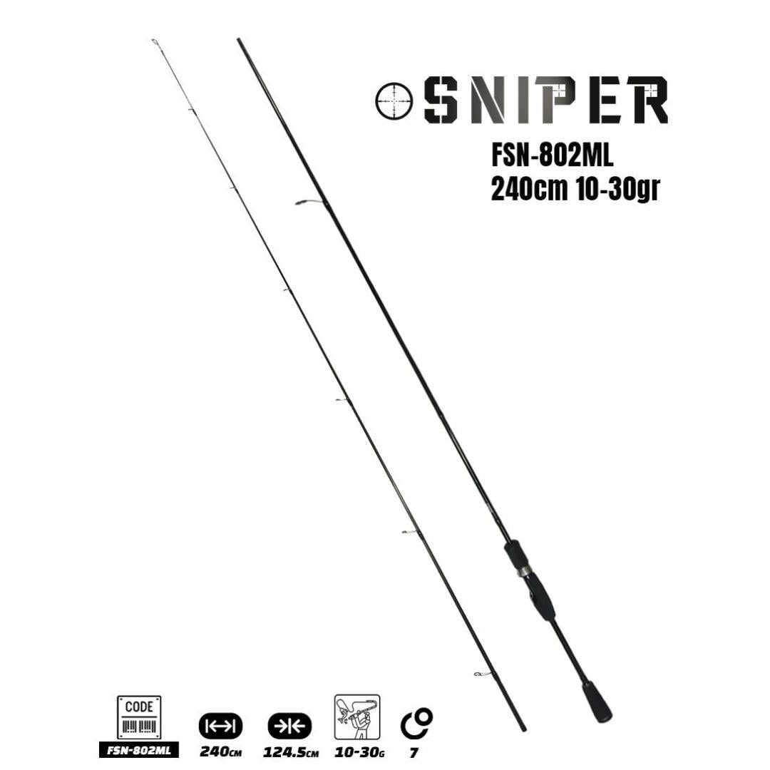 Fujin Sniper 240cm 10-30gr Spin Kamış