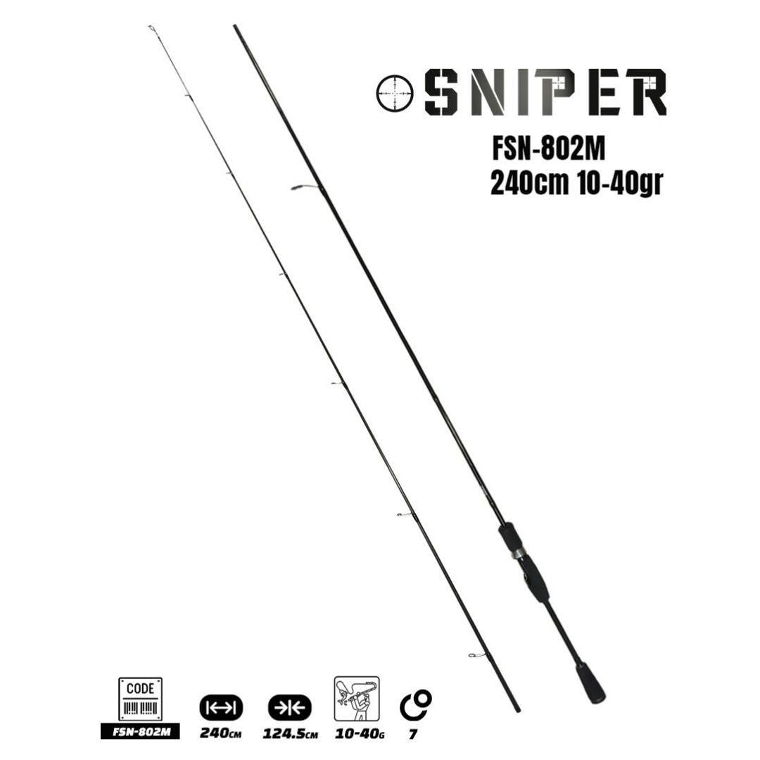 Fujin Sniper 240cm 10-40gr Spin Kamış