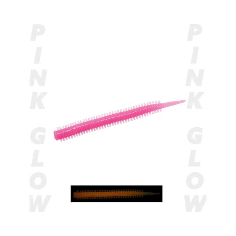Fujin Yummy Sandworm 7cm LRF Silikonu Pink Glow