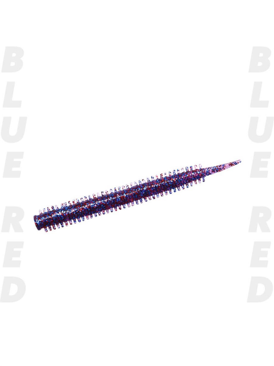 Fujin Yummy Sandworm 7cm LRF Silikonu Blue Red