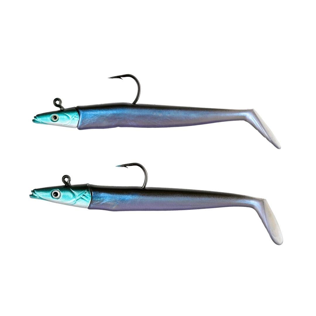 Fujin Zand Eel 11cm 7gr-14gr Double Body+Head Silikon Balık Dark Blue