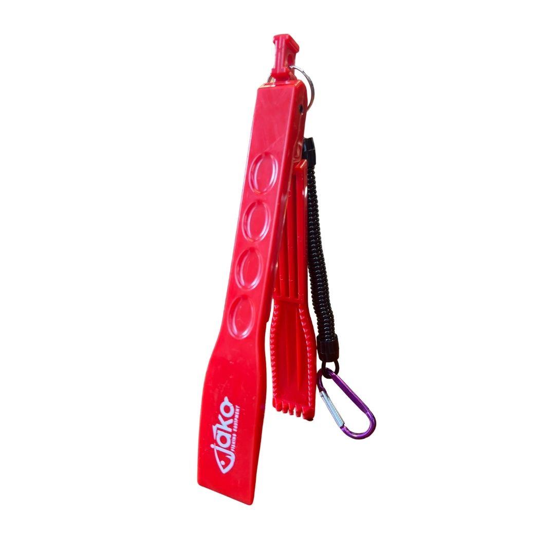 Jako Fish Body Holder Kordonlu  Balık Tutma Maşası Kırmızı