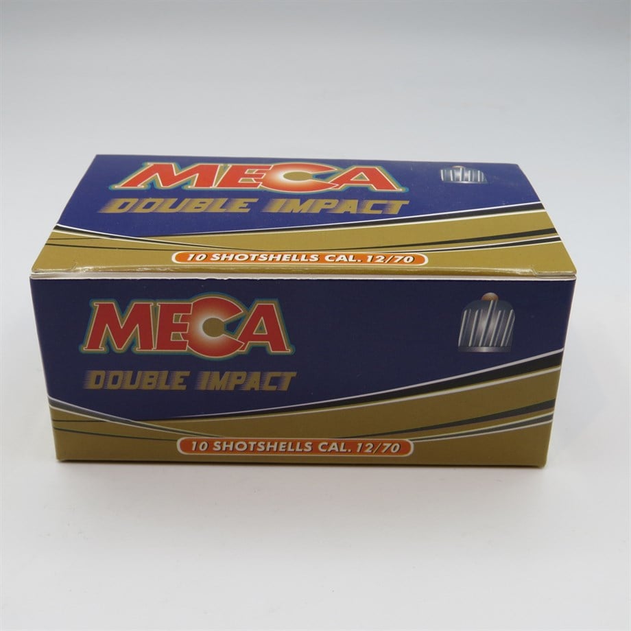 Meca Double Impact Slug 12 Cal 28 Gr Çift Tesirli Kurşun Av Fişeği