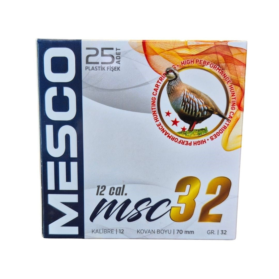 Mesco 12 Cal 32 Gr Av Fişeği No:4