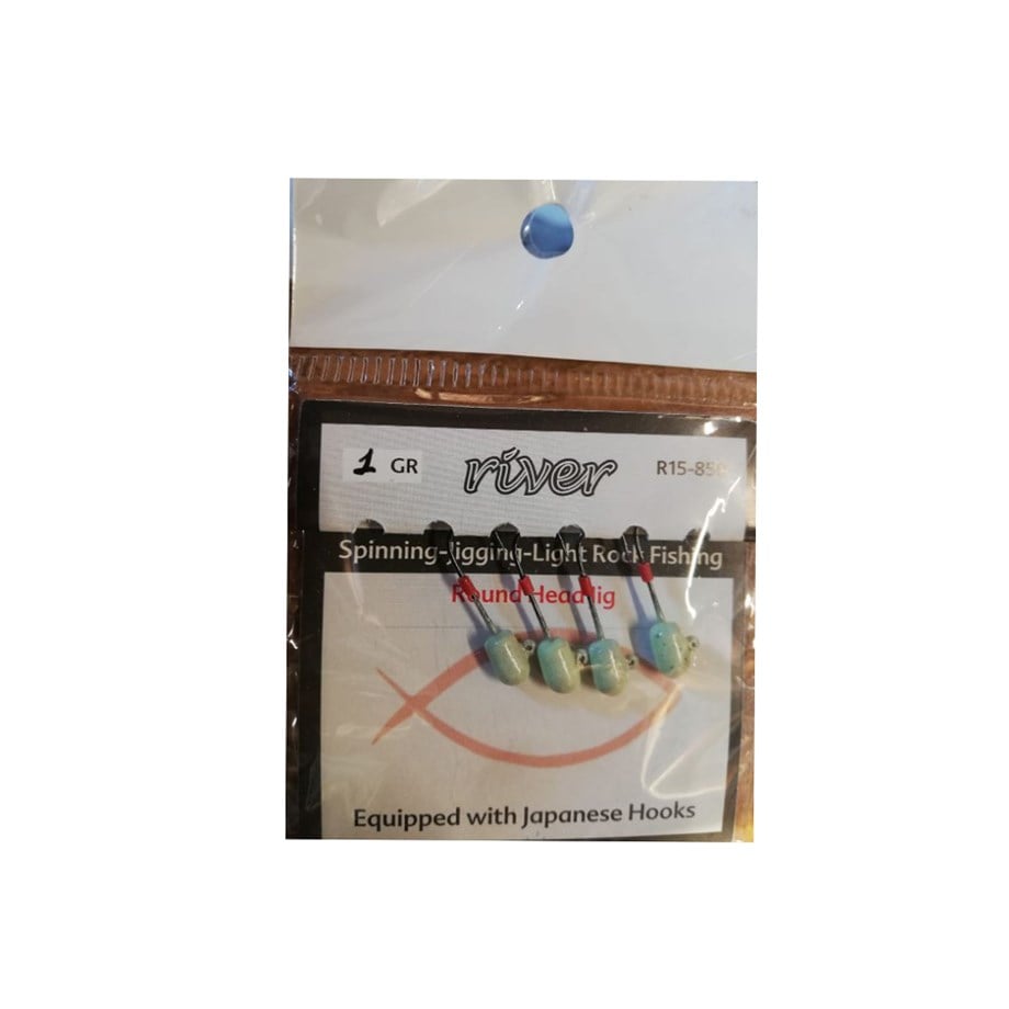 River Hunter Jig Head Glow